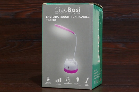 Настільна лампа Ciaobosi TX-9084 (розова)
