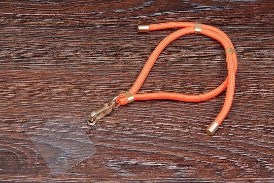 Шнурок для телефона Urban metal Strap orange 50см