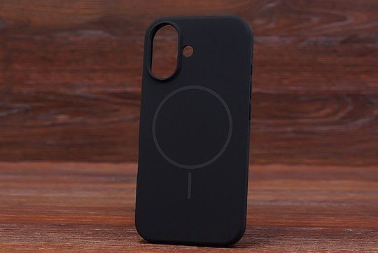 Silicone Soft Case Magsafe iPh 17 Black