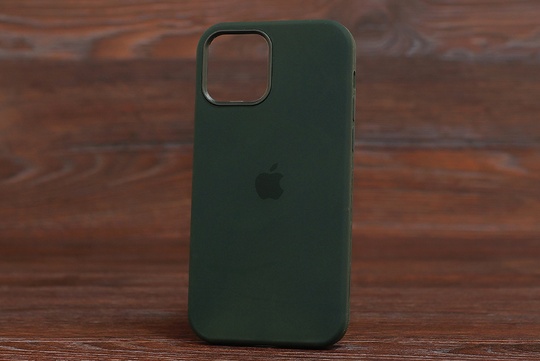 Silicone Case iPhone 14 Atrovirens (54)