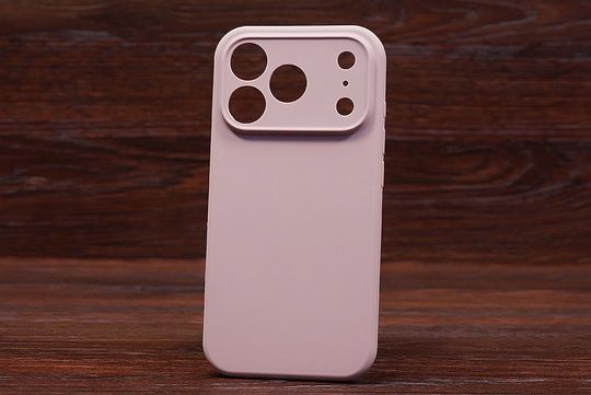Silicone Case Close Camera (no logo) Iph 17Pro Lavander