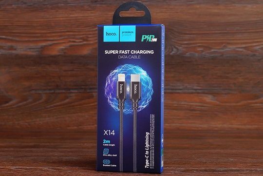 USB Кабель Type-C to lightning HOCO X14 20W (2m)