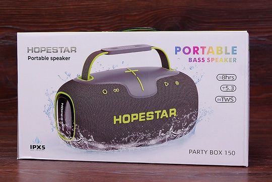 Колонка HOPESTAR Party Box 150 (сіра)