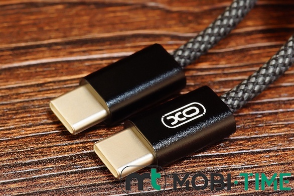 USB Кабель Type-C to Type-C XO NB-Q206B 60W (1m)