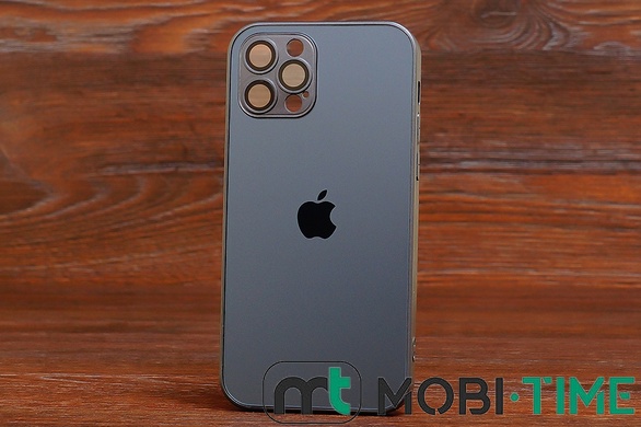 Накладка AG-Glass Matte iPhone 15+ Graphite Black