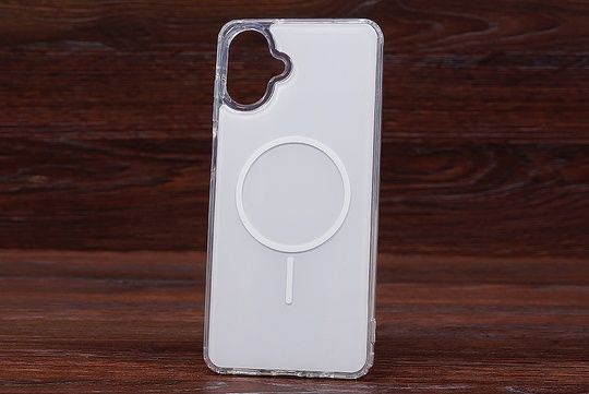 Silicone Case Phantom clear MagSafe Sams S26Ultra White