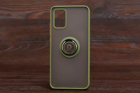 Goospery Case Sams A25 with magnetic ring Army green