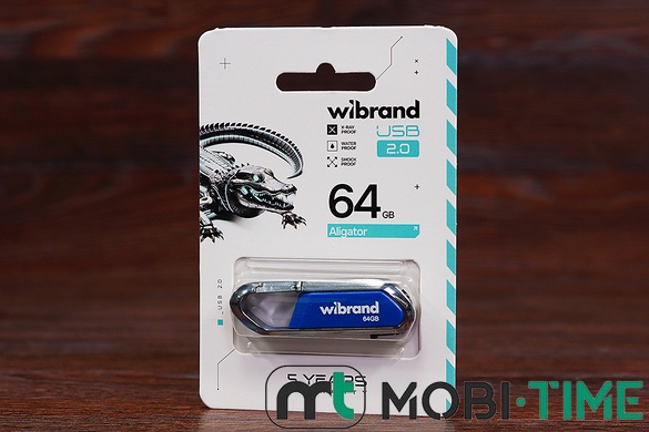 Флешка 64GB Wibrand Aligator