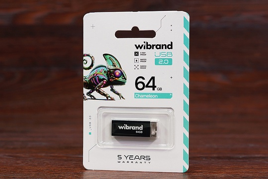 Флешка 64GB Wibrand Chameleon