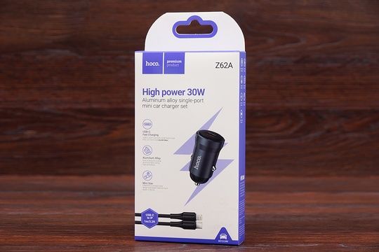 АЗП Hoco Z62A Type-C to lightning PD 30W графітовий