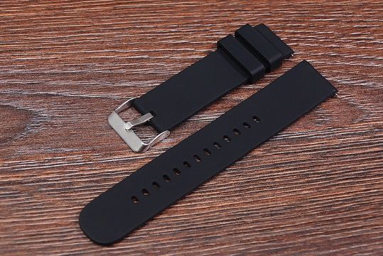 Ремінець Universal Watch 20mm з пряжкою Black
