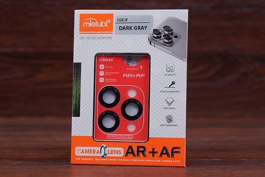 СКЛО на камеру Mietubl AR+AF iPh 18ProMax dark gray