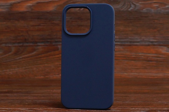 Silicone Case (no logo) iPhone 11ProMax Dark Blue (8)