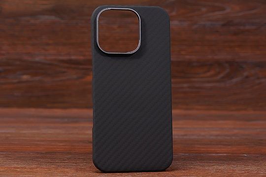 Накладка Carbon Kevlar Slim MagSafe IPh 15ProMax Black