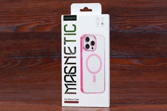 Накладка magnetic з MagSafe Iph 14 Pink