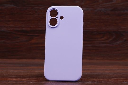 Silicone Case Close Camera (no logo) Iph 17 New purple (58)