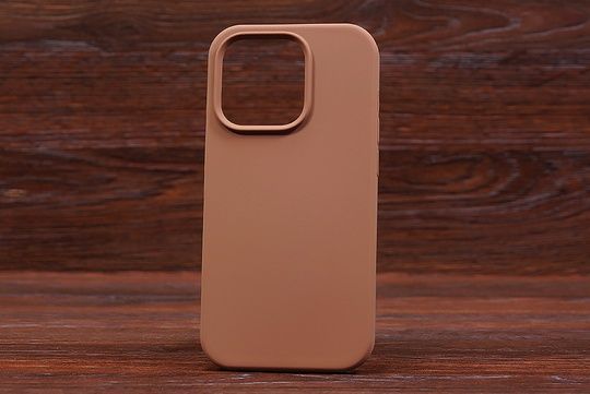 Silicone Case (no logo) Iph 16 Dark brown (75)