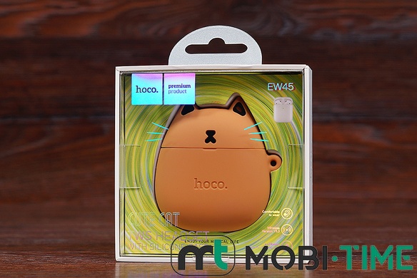 HF AirPods Hoco EW45 (коричневі)