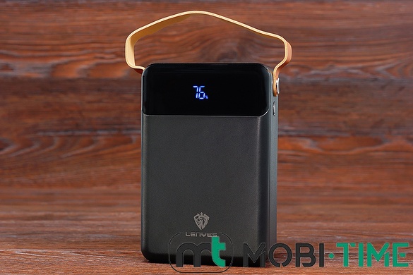 Power Bank Lenyes PX891 80000 mAh QC3.0+PD 22.5W (чорний)