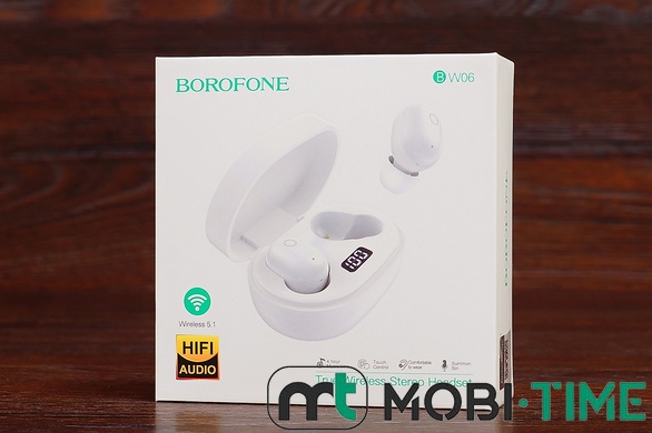 HF AirDots Borofone BW06 (білі)