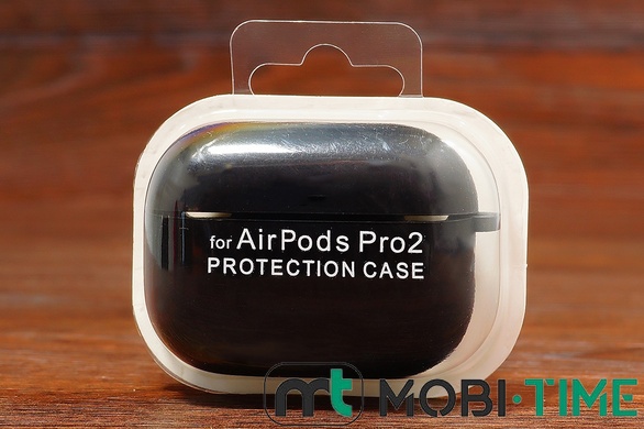 Футляр for Air Pods Pro 2 з мікрофіброю (black)