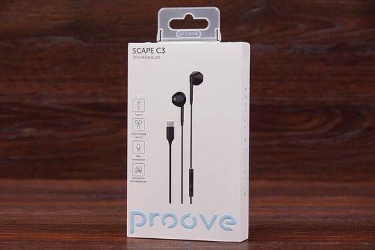 Навушники Proove Scape C3 Type-C (чорні)