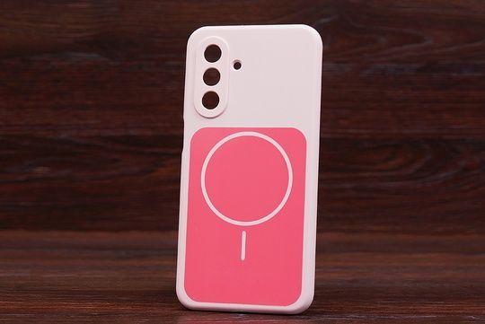 Silicone Soft Back Magsafe Sams A07 Pink