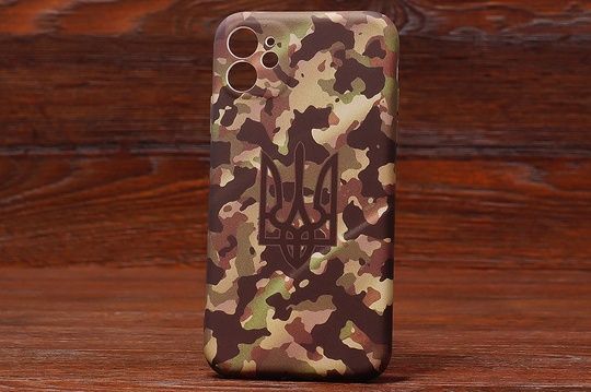 Силікон Case UA iPhone 11 камуфляж