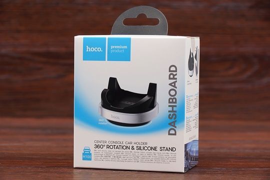 Автотримач HOCO H100 360&deg; (чорний)