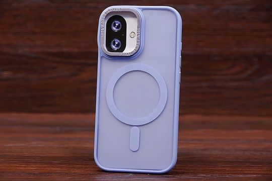 Накладка Magnetic MagSafe Matte Iph 16+ Elegant purple