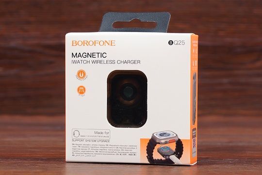 Бездротова зарядка for iWatch Borofone BQ25 2.5W (чорна)