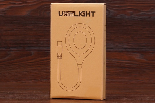 USB LED Лампа Audio control (біле світло)