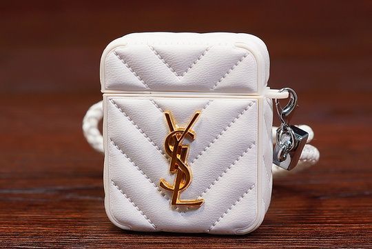 Футляр для навушників 1/2 Fashion YSL (white)