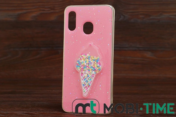 Силікон Ice-Cream iPhone X/XS pink