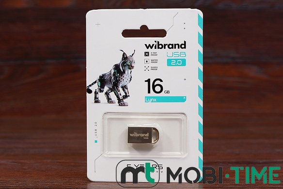 Флешка 16GB Wibrand Iynx