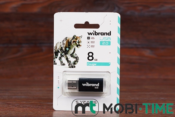 Флешка 8GB Wibrand Cougar