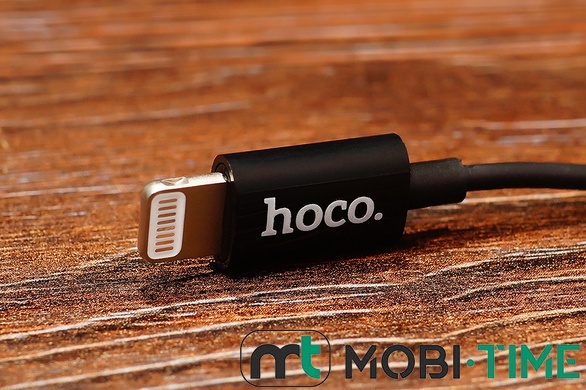 Мікрофон Hoco L14 lightning для телефона (2m) (чорний)