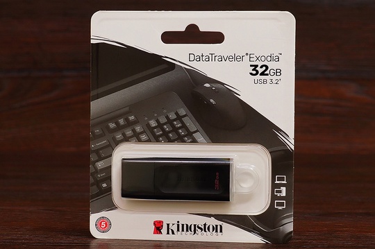 Флешка 32GB Kingston USB 3.2 DT Exodia