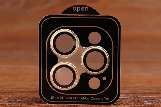 СКЛО на камеру iPhone 13 Pro/ 13 Pro Max gold
