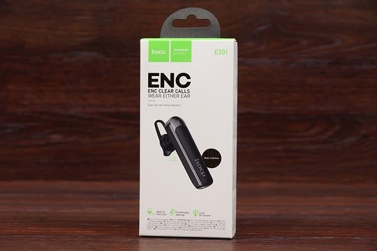 Bluetooth гарнітура Hoco E201 (чорна)