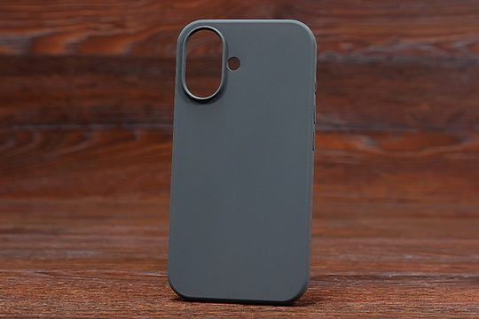Silicone Case (no logo) Iph 16 Dark Gray (15)