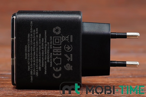 МЗП HOCO CS42A Type-C to Type-C QC3.0+ PD 30W чор