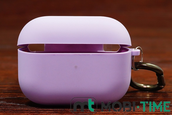 Футляр for Air Pods Pro 2 з мікрофіброю (elegant purple)