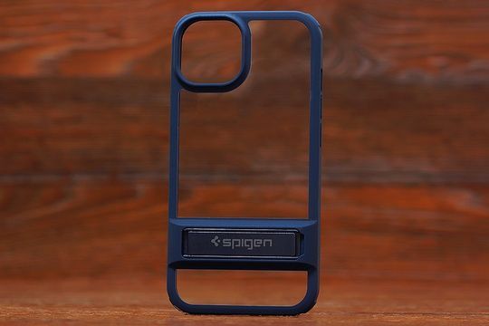 Накладка Spigen NEO Hybrid Crystal Iph 12ProMax d.blue