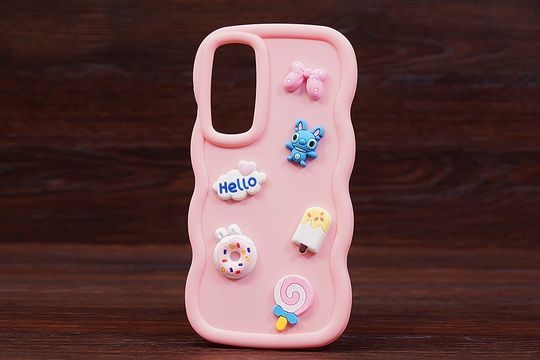 Cилікон Ripple Kids Xiaom Redmi 13C/ Poco C65 Pink