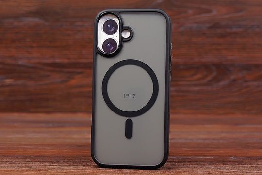 Накладка Frost Matte MagSafe Iph 17 Black