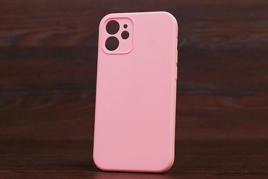 Silicone Case Close Camera (no logo) Iph 15ProMax Pink (41)