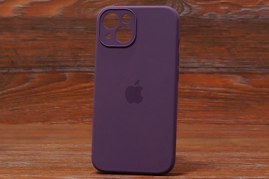 Silicone Case Close Camera Iph XR Deep purple (22)