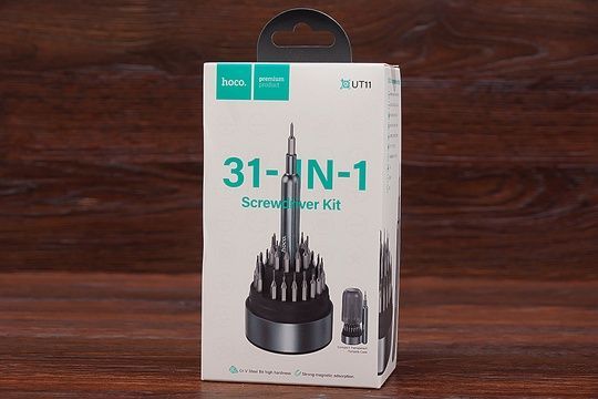 Багатофункціональний набір викруток HOCO UT11 31in1 (gray)