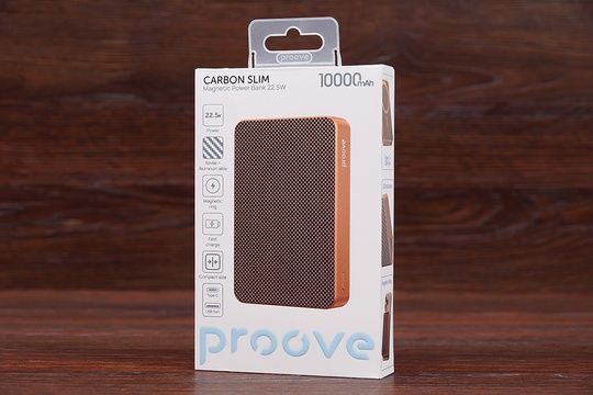 Power Bank Proove Carbon Slim 10000 Magsafe 22.5W sunflare
